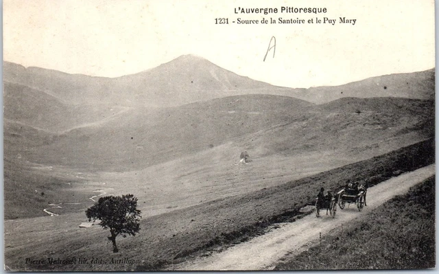 63 PUY MARY  carte postale ancienne [REF 53140]