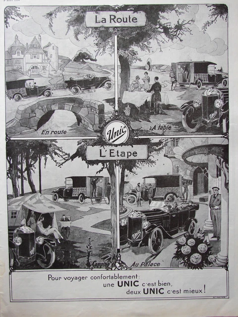 PUBLICITÉ DE PRESSE 1926 VUITTON NÉCÉSSAIRE DE VOYAGE LOUIS VUITTON