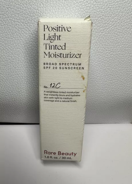 Rare Beauty Positive Light Tinted Moisturizer SPF 20 - No.12C- 1.0 oz Authentic