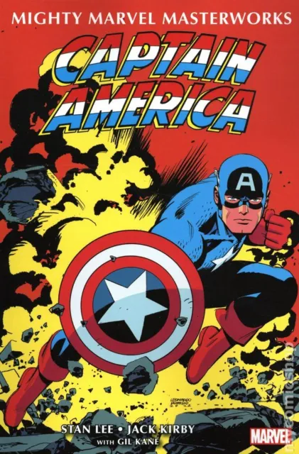 Mighty Marvel Masterworks Captain America TPB #2A-1ST VF 2023 Stock Image