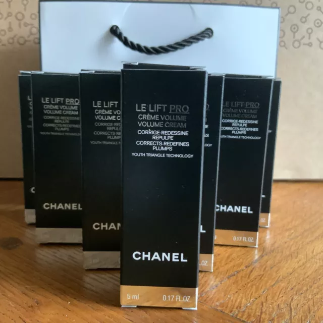 12 Minis La Crème Lift Pro Chanel Total 60 Ml Neuf