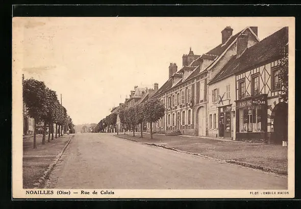 CPA Noailles, Rue de Calais