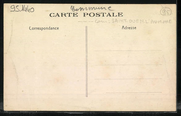 CPA Epluches, Rue de la Chapelle, vue de la rue 2