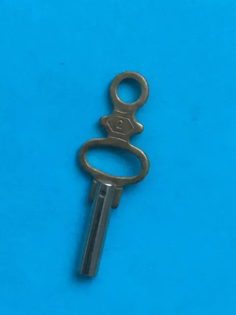 Uhrenschlüssel Taschenuhr Schlüssel Aufziehschlüssel Nr.2 Vierkant 1,75 mm