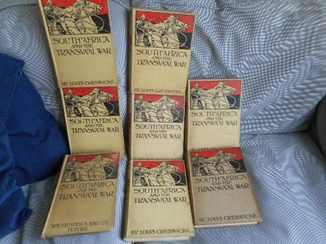 (FII4)  1900. South Africa and Transvaal War. Complete 8 Volume Set.REDUCED