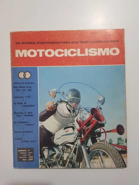 RIVISTA LA MOTO N. 1 1936 Fascismo Motociclismo Benigni Polizia