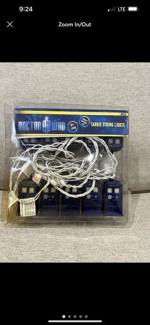 Doctor Who Tardis String Lights 9ft