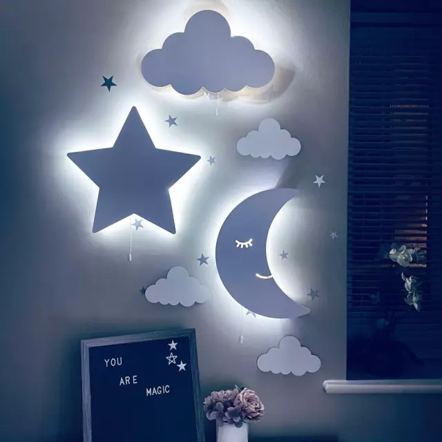 Nursery wall shop night light