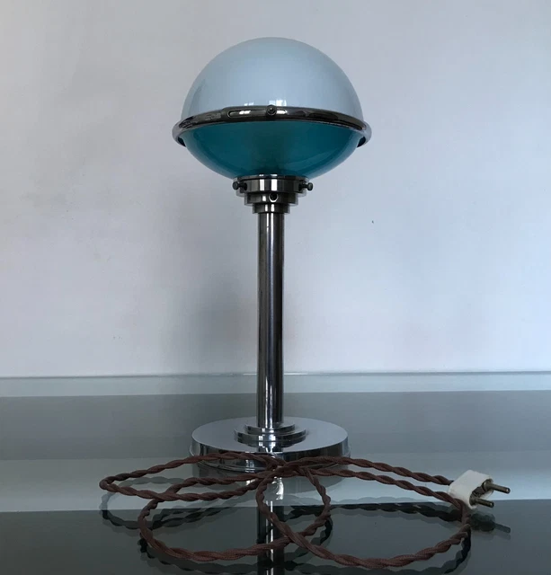 ✅ Rare Ancienne Lampe Art Nouveau ILRIN Jlrin Art Deco Table Lamp 1915 1930's ✅