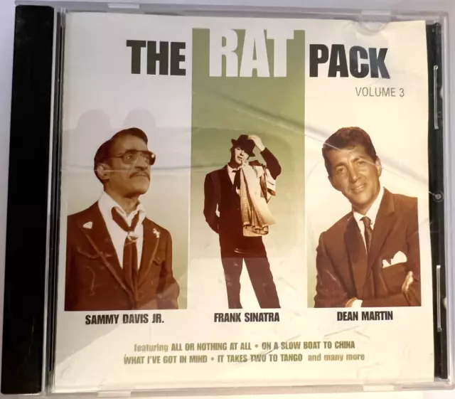 The Rat Pack.volume 3.Dean Martin,Frank Sinatra,Sammy Davis Jr.cd