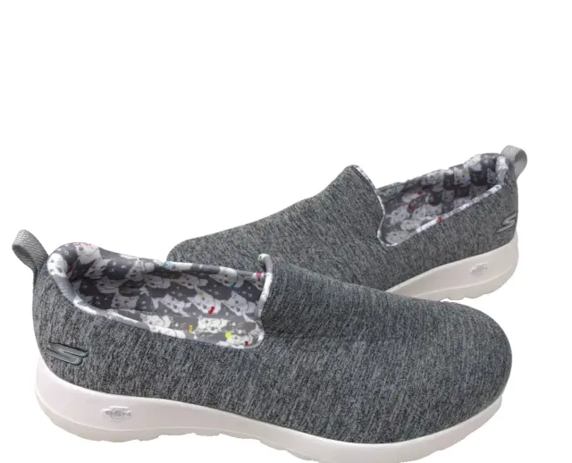 Skechers Women's Go Walk Joy-Bella Yorkie Gray Sneakers Size:9 #124715 122H