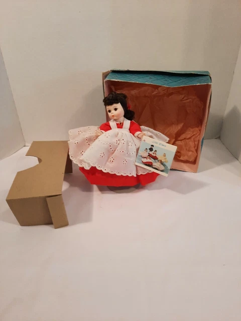 Madame Alexander 8" Doll 413 Jo from Little Women Madame Alexander Box Hang Tag