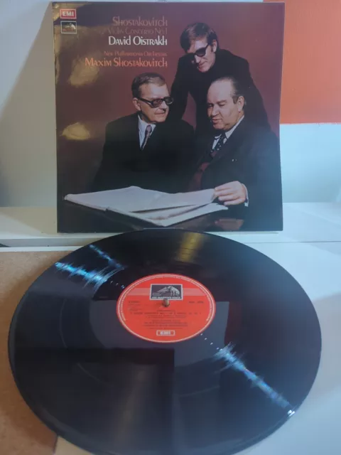 ASD 2936 - NM - Shoshakovich Violin Concerto No 1 - David Oistrakh - HMV UK 1st