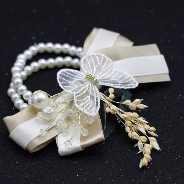 Corsage Da Polso Sposa Fiori Per Il Matrimonio Di Nozze Piccolo Corpetto