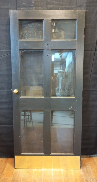 6 Pane Richmond Style Storm Door  with Hardware & Kickplate 35 1/8" x 79"