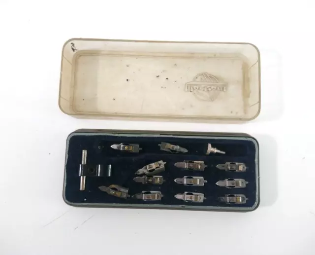 vintage calligraphy nib set Without Pen! - Markant Germany 1960s