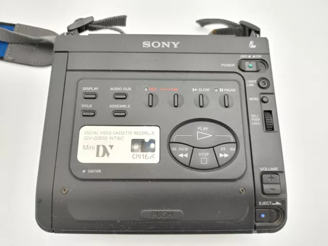 SONY GV-D300 NTSC Mini DV Digital Video Cassette Recorder W/ Charger.