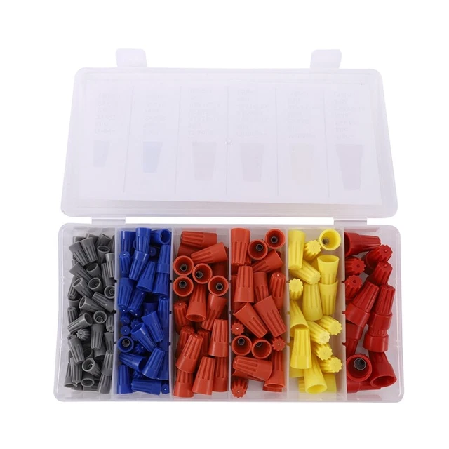 708 Pezzi Kit di Connettori a Crimpare per veicoli automobilistici 1/1,5/1,8 /2,2/2,3/2,5/2,8/3,5 mm Kit di strumenti per la rimozione di rondelle di filo maschio e femmina