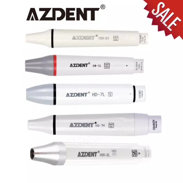 AZDENT Dental Ultrasonic Piezo Scaler Handpiece LED Fit For EMS/SATELEC/VRN