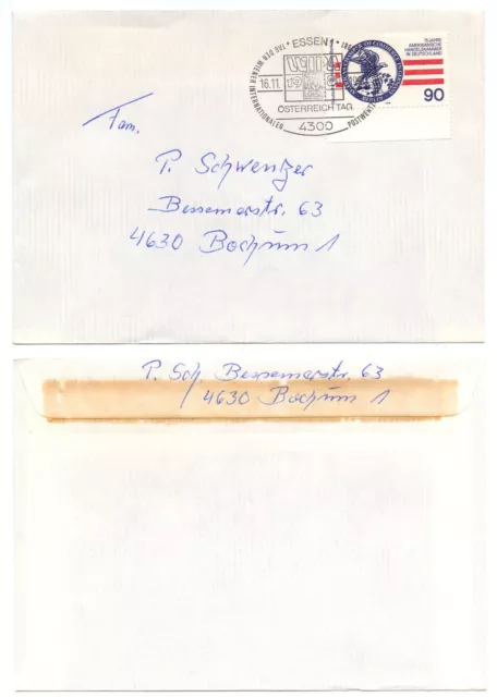 102453 - Sonderstempel: WIPA 1981, Österreich Tag - Essen 16.11.1980