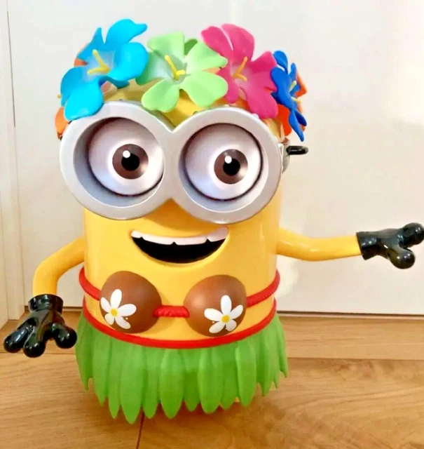 USJ Minions Popcorn Bucket Hula Dancer Minion Hawaiian Universal Studios Japan