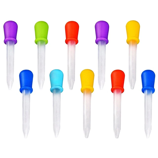 12 pcs 5 ml compte-gouttes Silicone Safe Pipette médicament chargeur liquide alimentaire pipette 12 pcs 5 ml compte-gouttes Silicone Safe Pipette médicament chargeur liquide alimentaire pipette