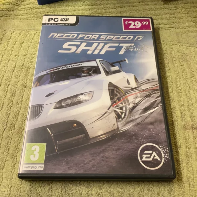 Need For Speed Shift - DVD ROM - GAMES E CONSOLES - GAME PC : PC Informática