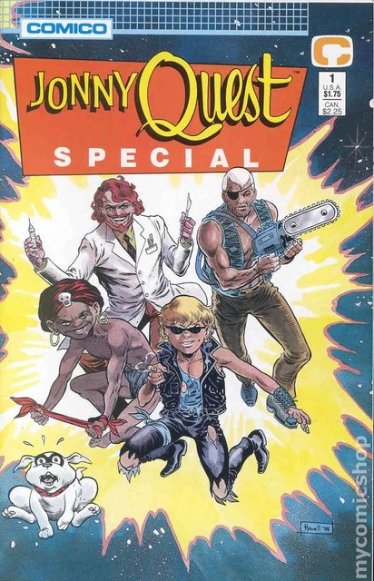Jonny Quest Special #1 VF 1988 Stock Image