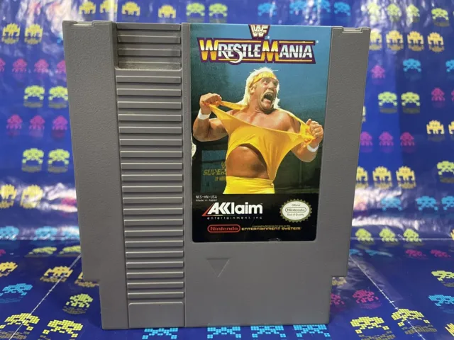WWF WrestleMania - NES - Nintendo Entertainment System - NTSC USA Import