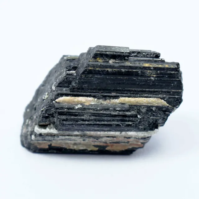 68.55 Cts Natural Black Nigerian Tourmaline Uncut Certified Gemstone Rough