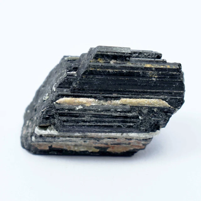 68.55 Cts Natural Black Nigerian Tourmaline Uncut Certified Gemstone Rough