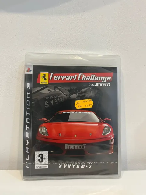 Juego Ps3 Ferrari Challenge Trofeo Pirelli Ps3 Precintado Nuevo