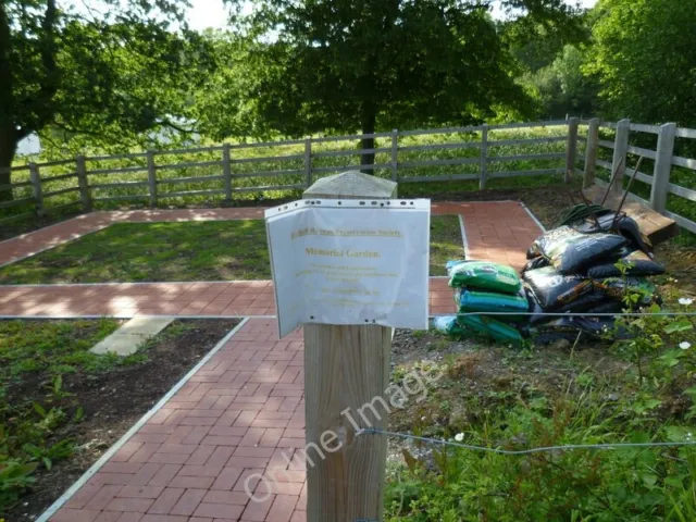 Photo 6x4 Memorial Garden in Progress Cinder Hill/TQ3729 This Bluebell L c2011