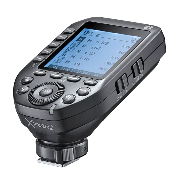 Transmisor de sincronización de alta velocidad disparador inalámbrico GODOX XPro-C TTL para cámaras Canon