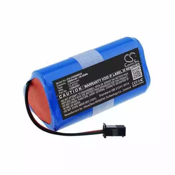 14.4V Replacement Battery for CECOTEC CONG1002 Conga 999 Conga 1790 Conga  1990 Conga 2290 Ultra Conga 1099 Series 2600mAh