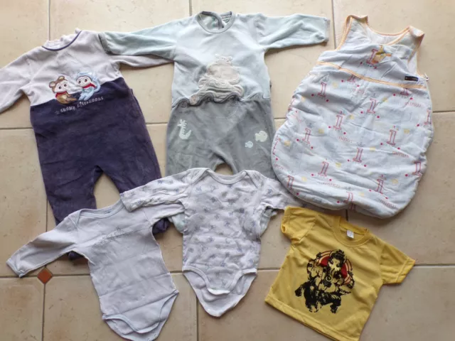 Lot vêtements bébé garçon