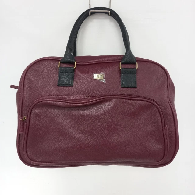 STORM LONDON AVON Top Handle Bag Wine Red Faux Leather RMF17 VM 3.99 PicClick UK