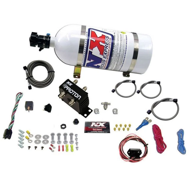 Nitrous Express Proton Fly Da Filo Nitroso Kit W/10lb Bottiglia