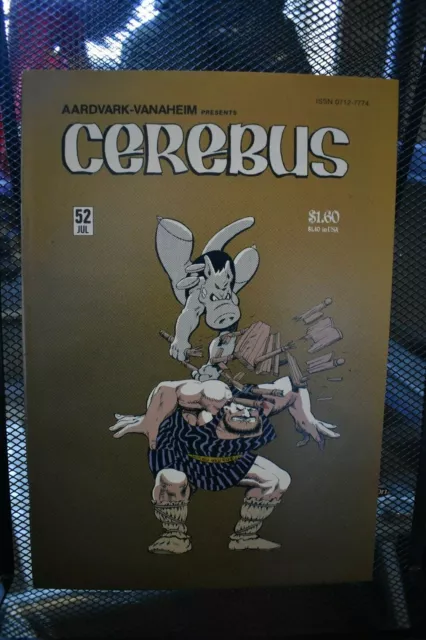 Cerebus the Aardvark #52 1st Print Aardvark Vanaheim Comics 1983 Dave Sim 9.2