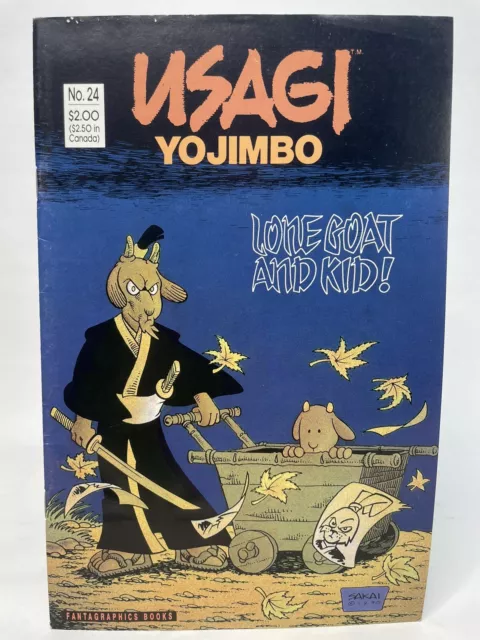 Usagi Yojimbo #24 Volume 1 Fantagraphics 1990 Stan Sakai