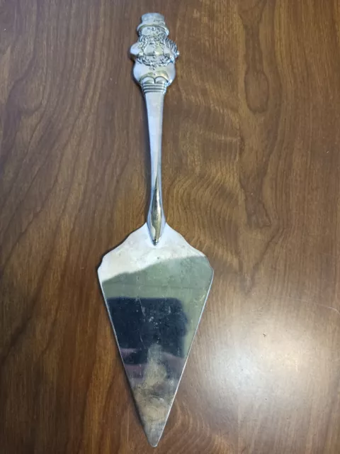 International Silver Company Silverplated Snowman Server