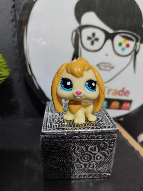 Figurine Littlest Pet Shop Lapin Crème/Marron - Occasion
