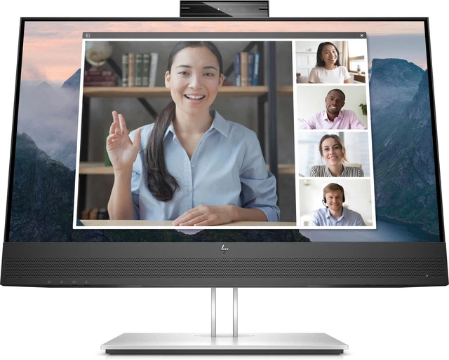 HP Monitor Flach 23,8" E-Serie E24mv G4 1920x1080 LED Full HD 169l0at#abb Monit