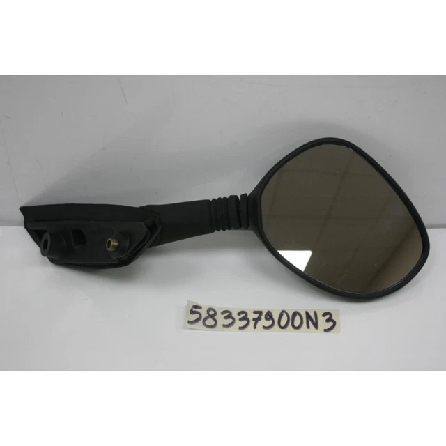 Rétroviseur Droit Pour Piaggio X-Evo 125/250/400 - Noir, Qualité D'Origine