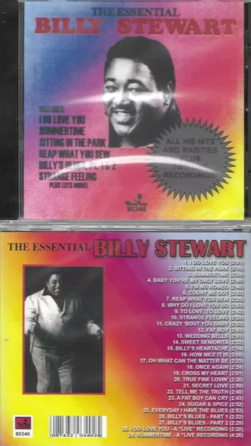 Billy Stewart-Essential/Greatesthits-29 Chess Originals-New Sealed Import Cd