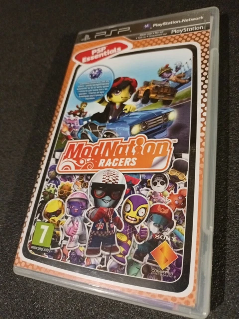 psp playstation portable essentials modnation racers PAL EUR 🇫🇷🇩🇪🇮🇹🇳🇱