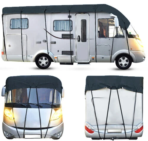 Bâche protection pour toit de caravane demi housse auto couvre 5*3m-8.5*3m