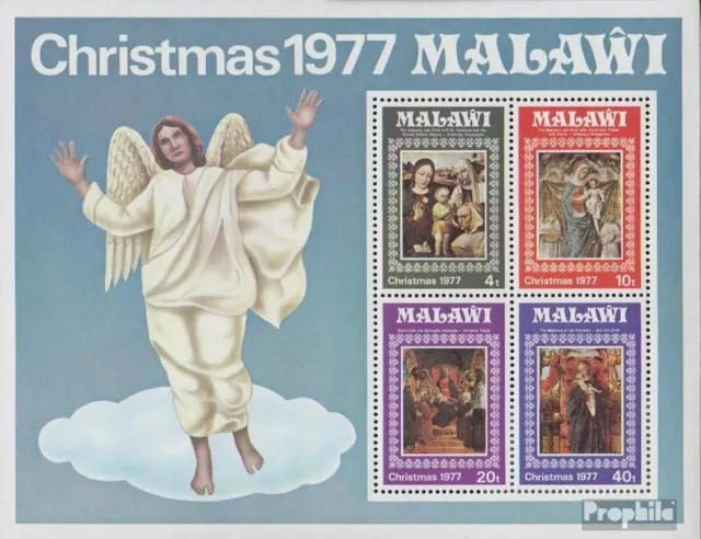 Malawi block50 (complete issue) unmounted mint / never hinged 1977 christmas