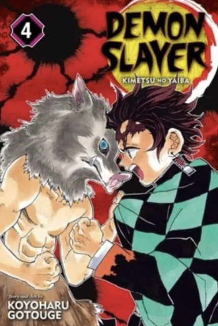 Demon Slayer Manga Volume 4 - English - Brand New