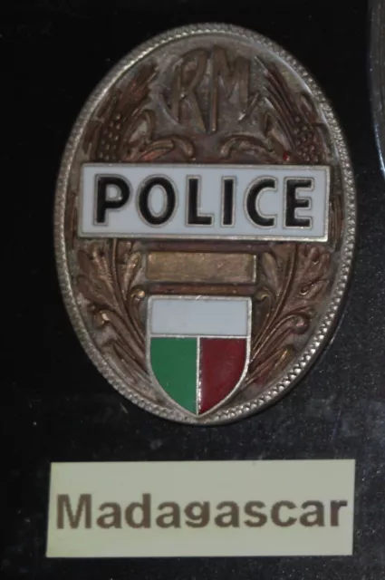 Insigne de police Madagascar